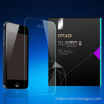 0.2mm tempered-glass screen protector for iPhone 4/4S